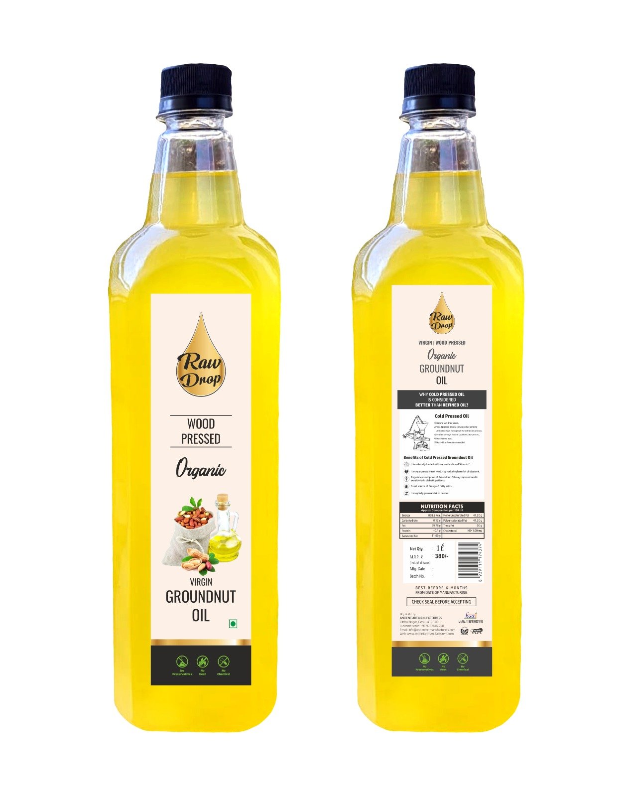Barcode applied to product